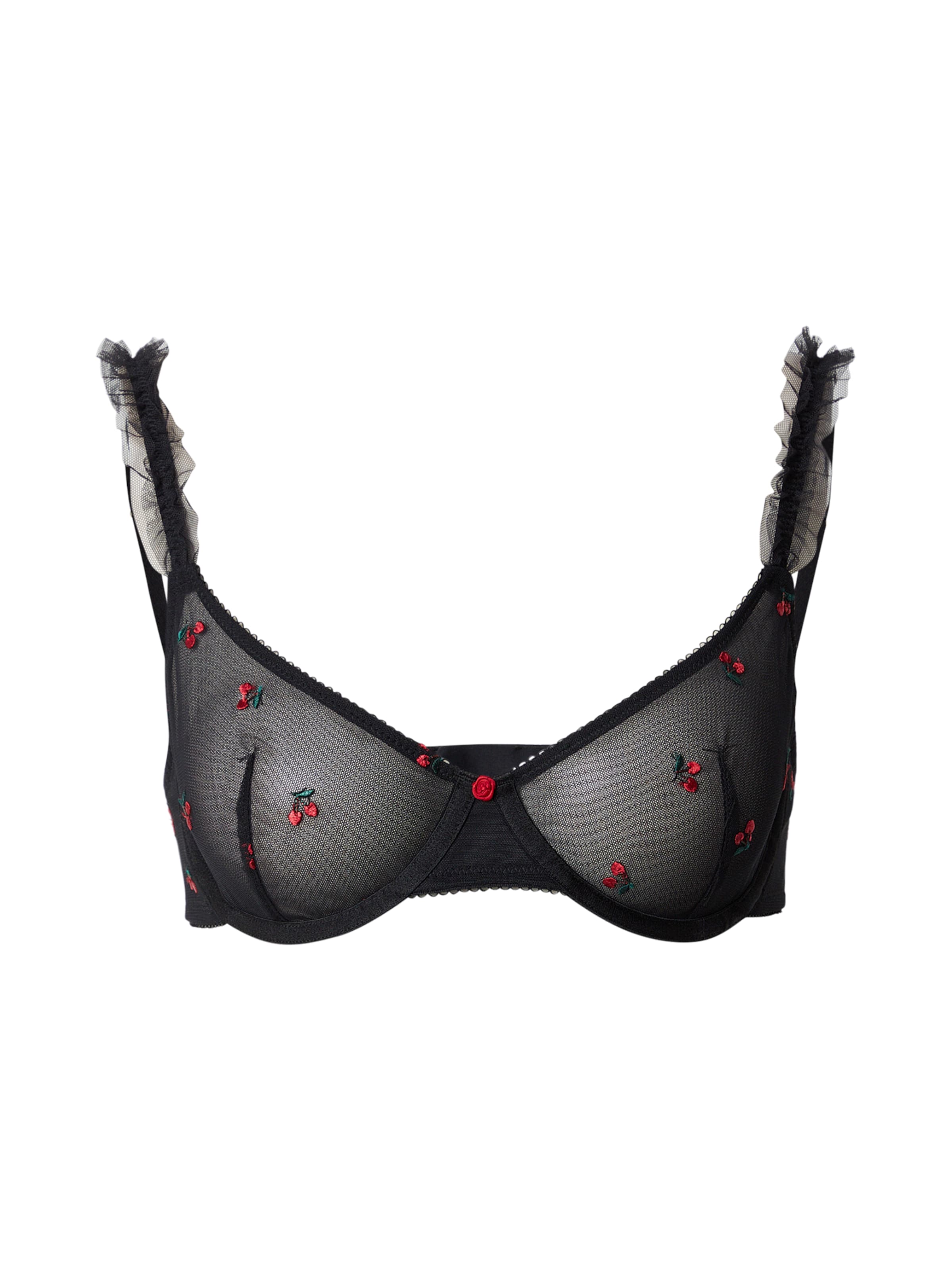 juoda Hunkemöller Plati Liemenėlė 'Chelsey': priekis