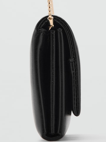 MANGO Clutch 'JACOBA' in Zwart