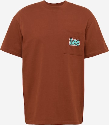 Lee Shirt in Brown: front