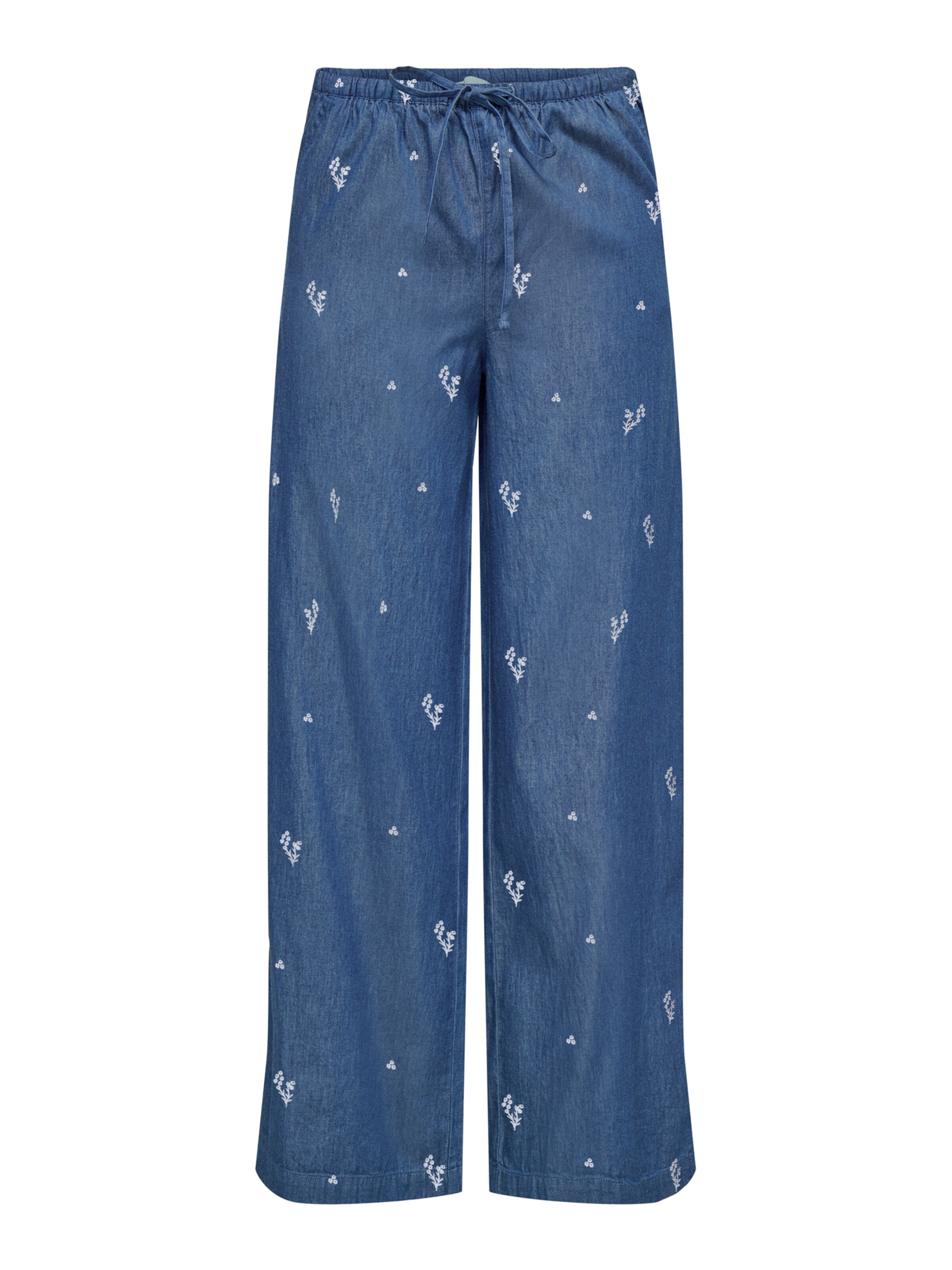 JDY Pants 'JDYKAI' in Blue: front