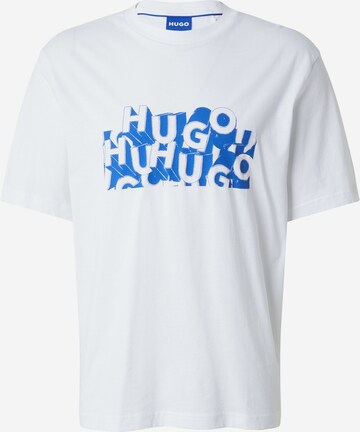 HUGO T-Shirt 'Nafralo' in Weiß: Vorderseite
