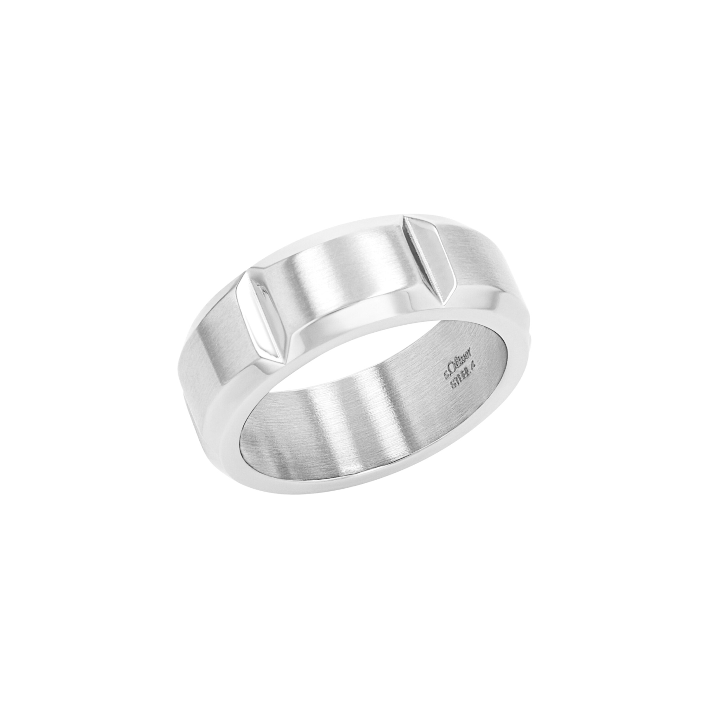 s.Oliver Ring in Silver: front