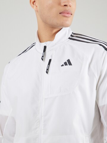 Giacca per l'allenamento 'Own the Run' di ADIDAS PERFORMANCE in bianco