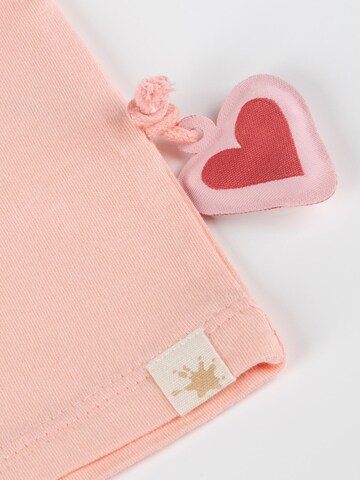 SIGIKID Shirt 'T-Shirt Pink Birds' in Pink