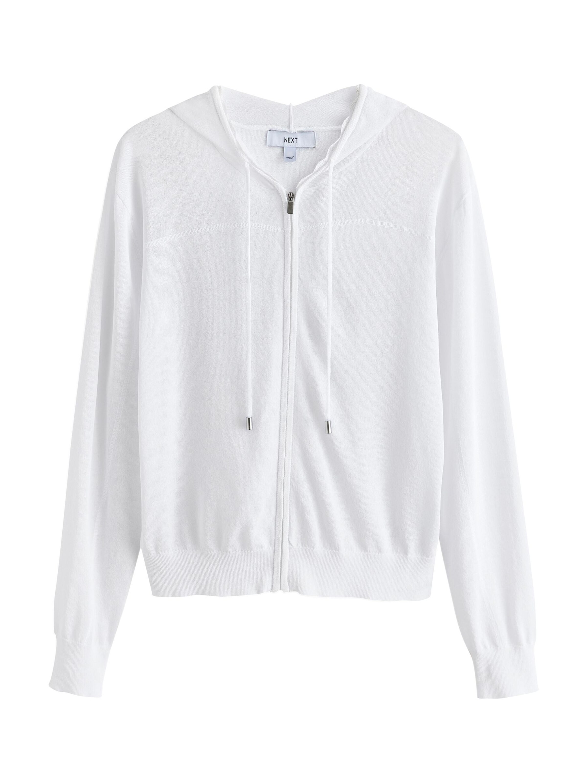 Next Gebreid vest in de kleur Wit, Productweergave