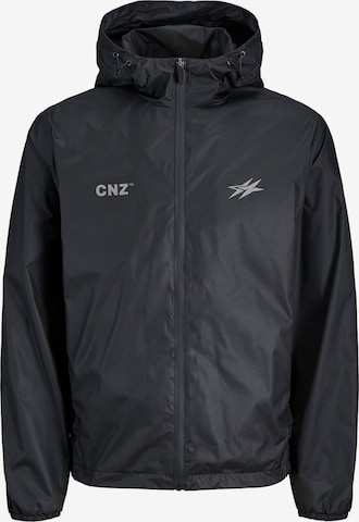 Veste mi-saison 'CNZ' JACK & JONES en noir : devant