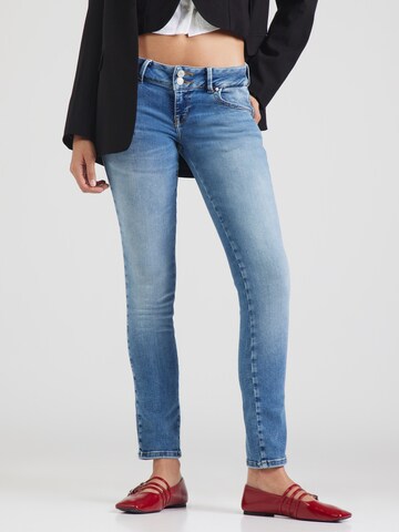 Skinny Jeans 'Molly' de la LTB pe albastru: față