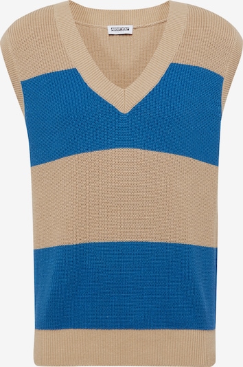 ABOUT YOU Limited Sweater 'Nils by Levin Hotho' in Beige / Blue, Item view