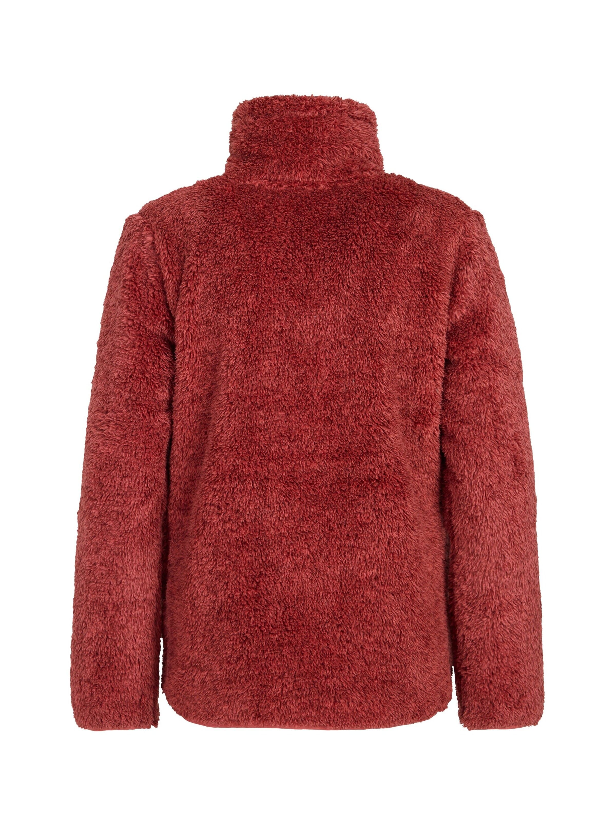 PROTEST Fleece jacket 'Riri JR' in Red