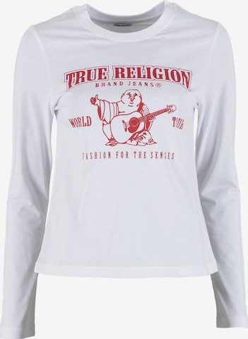 True Religion Shirt in Weiß: Vorderseite