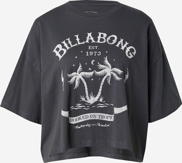 T-shirt 'PACIFIC TIME' BILLABONG en noir : devant