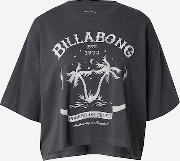 BILLABONG Тениска 'PACIFIC TIME' в черно: отпред