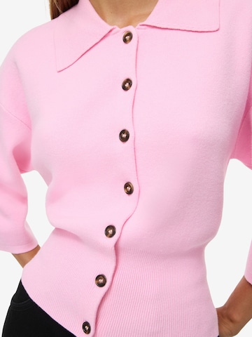 Cardigan Noisy may en rose
