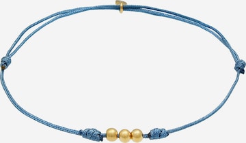 ELLI Armband Kugel, Textil-Armband in Blau: predná strana