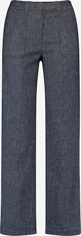 Regular Pantaloni de la GERRY WEBER pe albastru: față