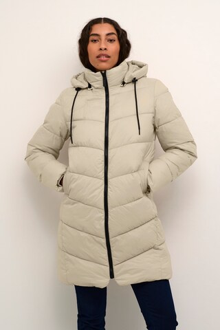 Veste d’hiver 'Susanne' Kaffe en beige : devant