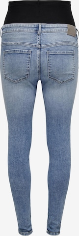Only Maternity Skinny Jeans 'BELLY' in Blau