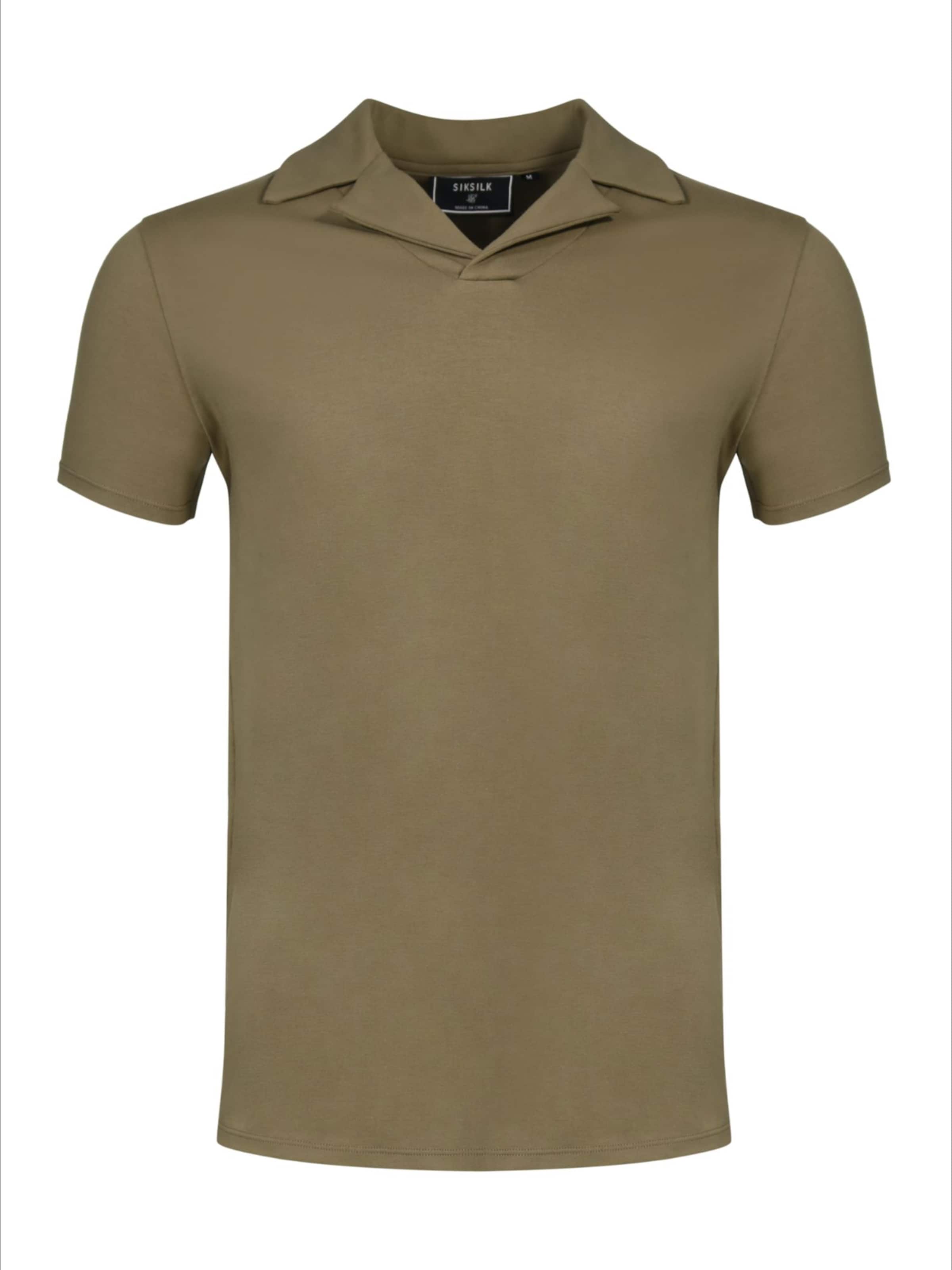 Maglietta di SikSilk in verde: frontale