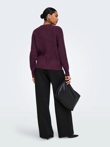 ONLY Knit Cardigan 'ONLKALIBU' in Purple