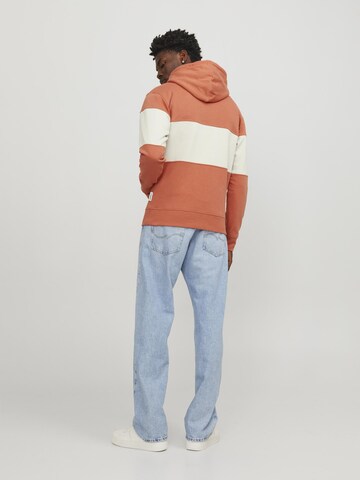 Felpa 'JORLakewood' di JACK & JONES in arancione