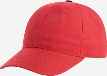 Lou-i Cap 'Baseball Cap aus Bio-Baumwolle' in Rot: Vorderseite
