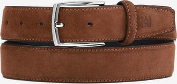 Kazar Belt in Brown: front