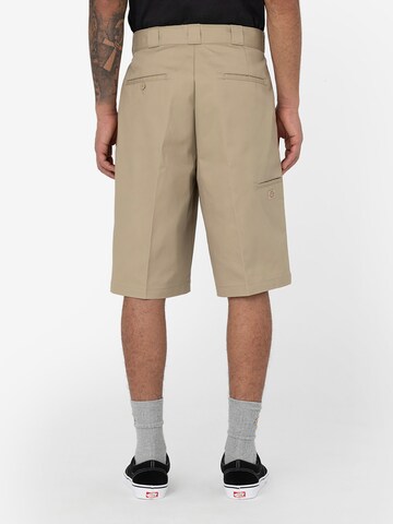 Regular Pantalon à plis DICKIES en beige