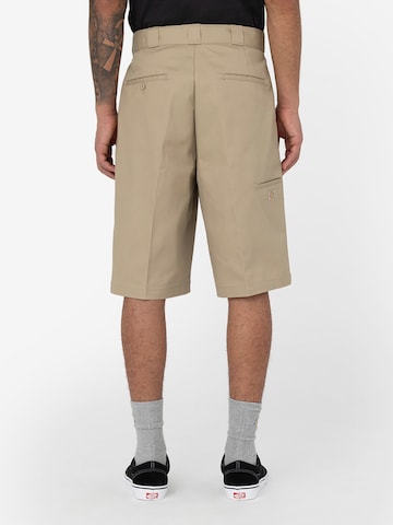 DICKIES regular Bukser med fals i beige