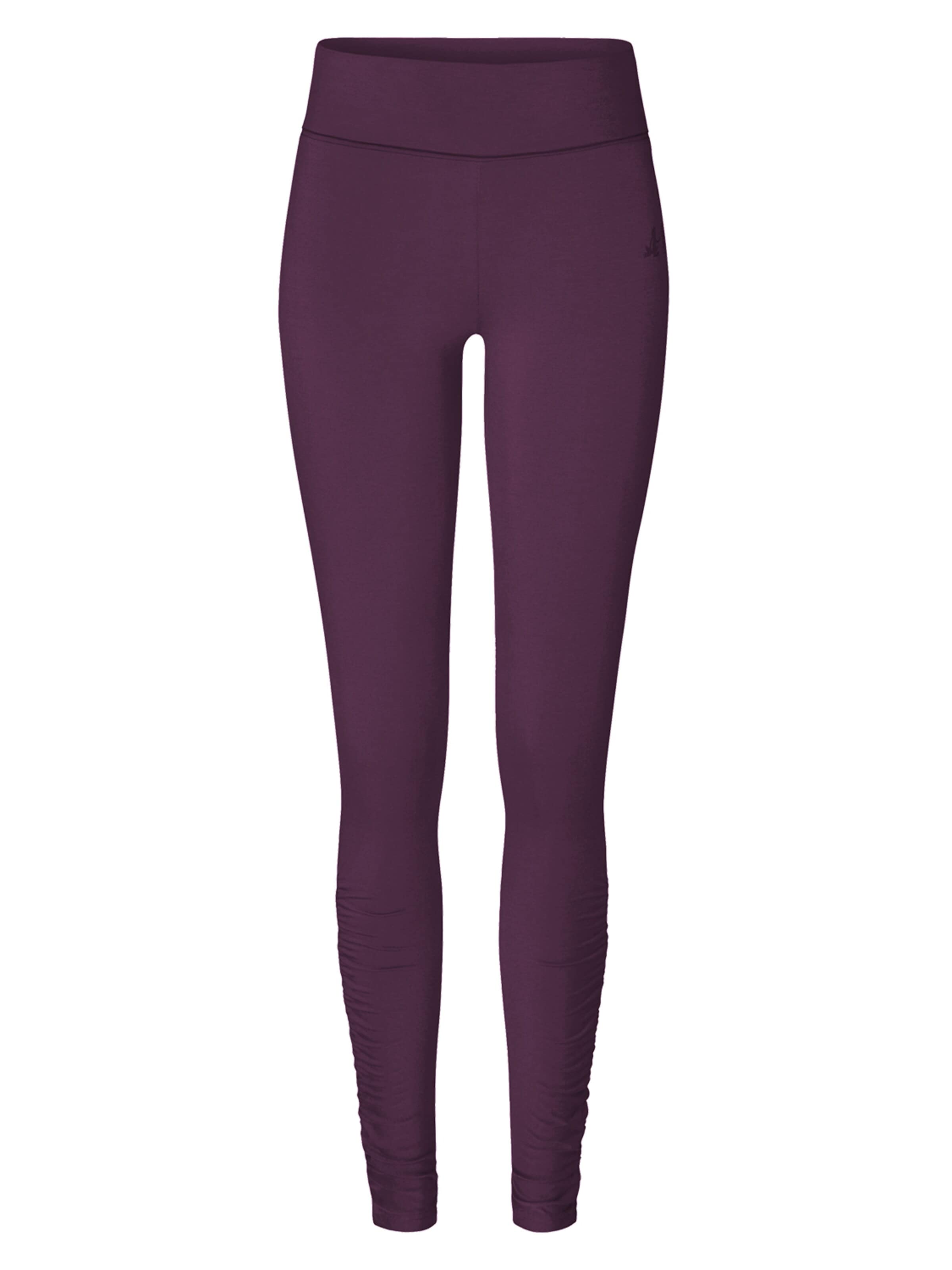 CURARE Yogawear Skinny Leggings in Purple: front