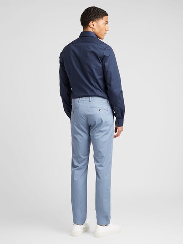 bugatti - Slimfit Pantalón chino en azul