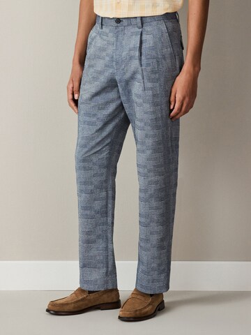 regular Pantaloni con pieghe di Next in blu: frontale