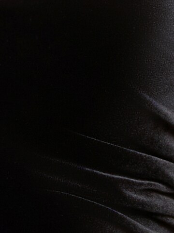 GODDIVA Midikleid in Schwarz