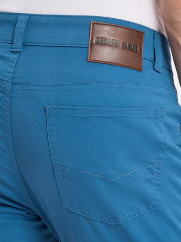 Andrew James Regular Broek ' ' in Blauw