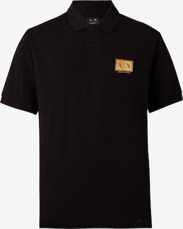 ARMANI EXCHANGE Tričko - Čierna: predná strana