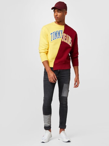Tommy Jeans Sweatshirt in Gelb