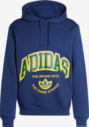 ADIDAS ORIGINALS Sweatshirt 'Vrct' in blau / gelb, Produktansicht