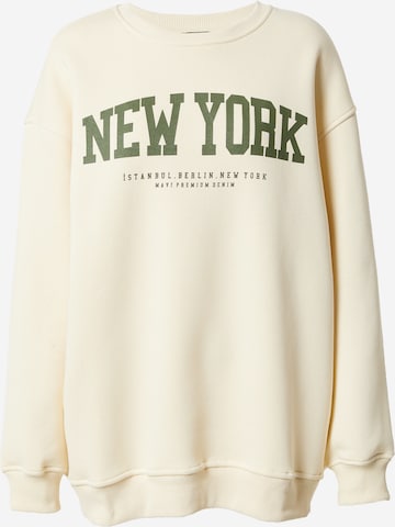 Mavi Sweatshirt in Beige: front