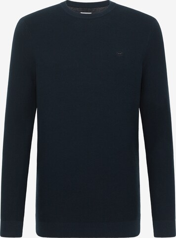 MUSTANG Sweatshirt in Black: front