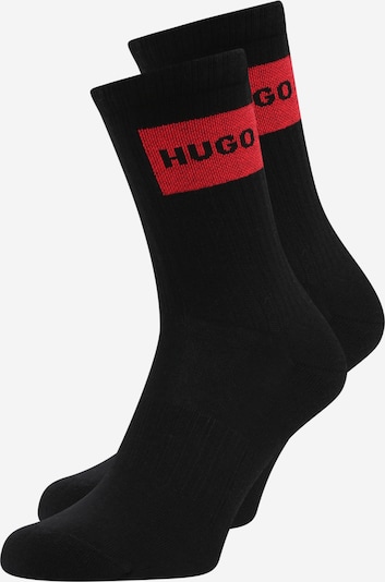 HUGO Κάλτσες σε κόκκινο / μαύρο, Άποψη προϊόντος