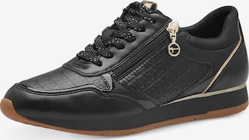 Tamaris - Zapatillas deportivas bajas en negro: frente