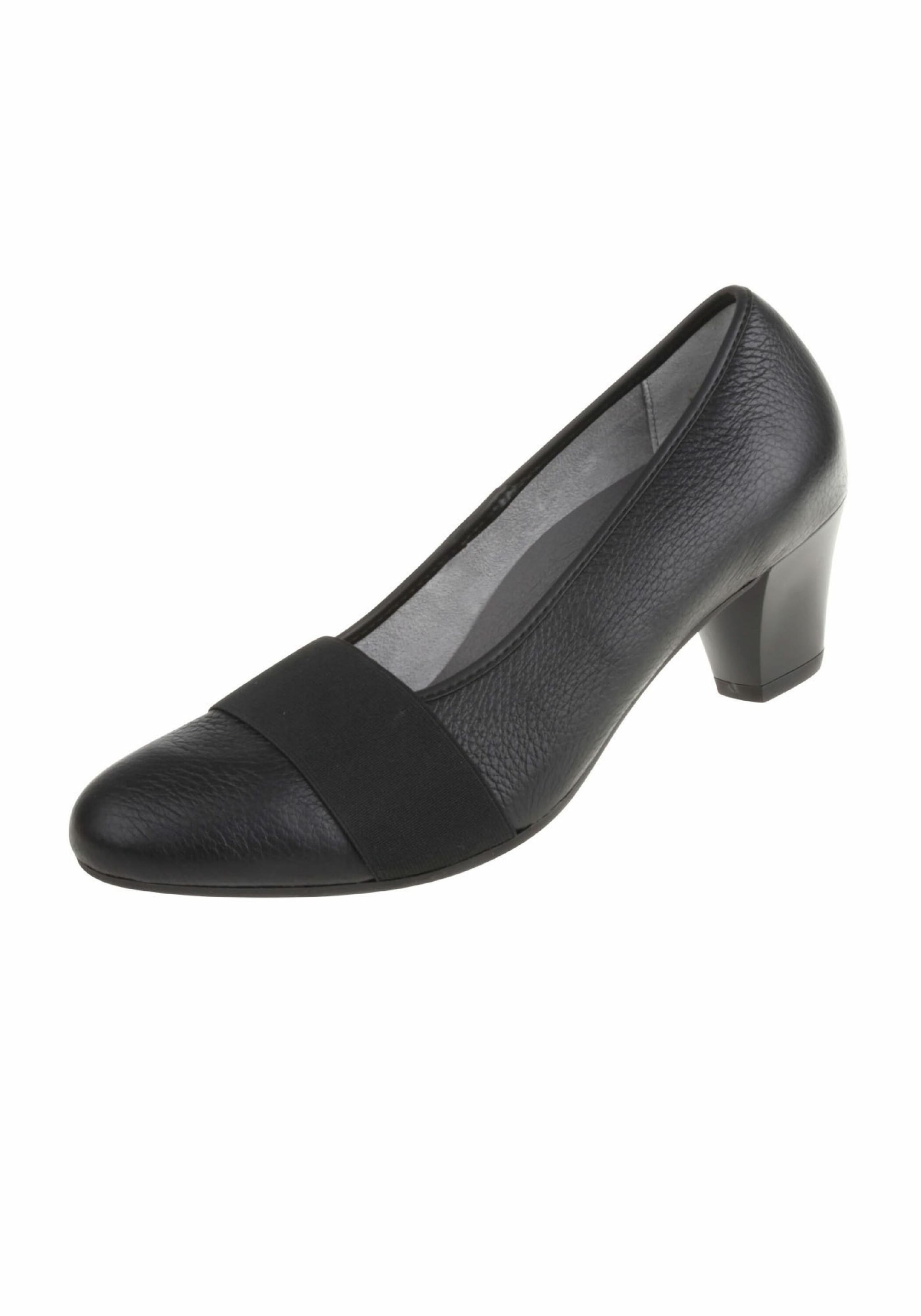 Natural Feet Pumps 'Janine' in Black: front