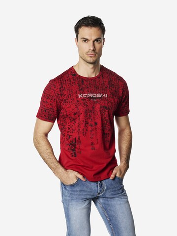 KOROSHI T-Shirt in Rot