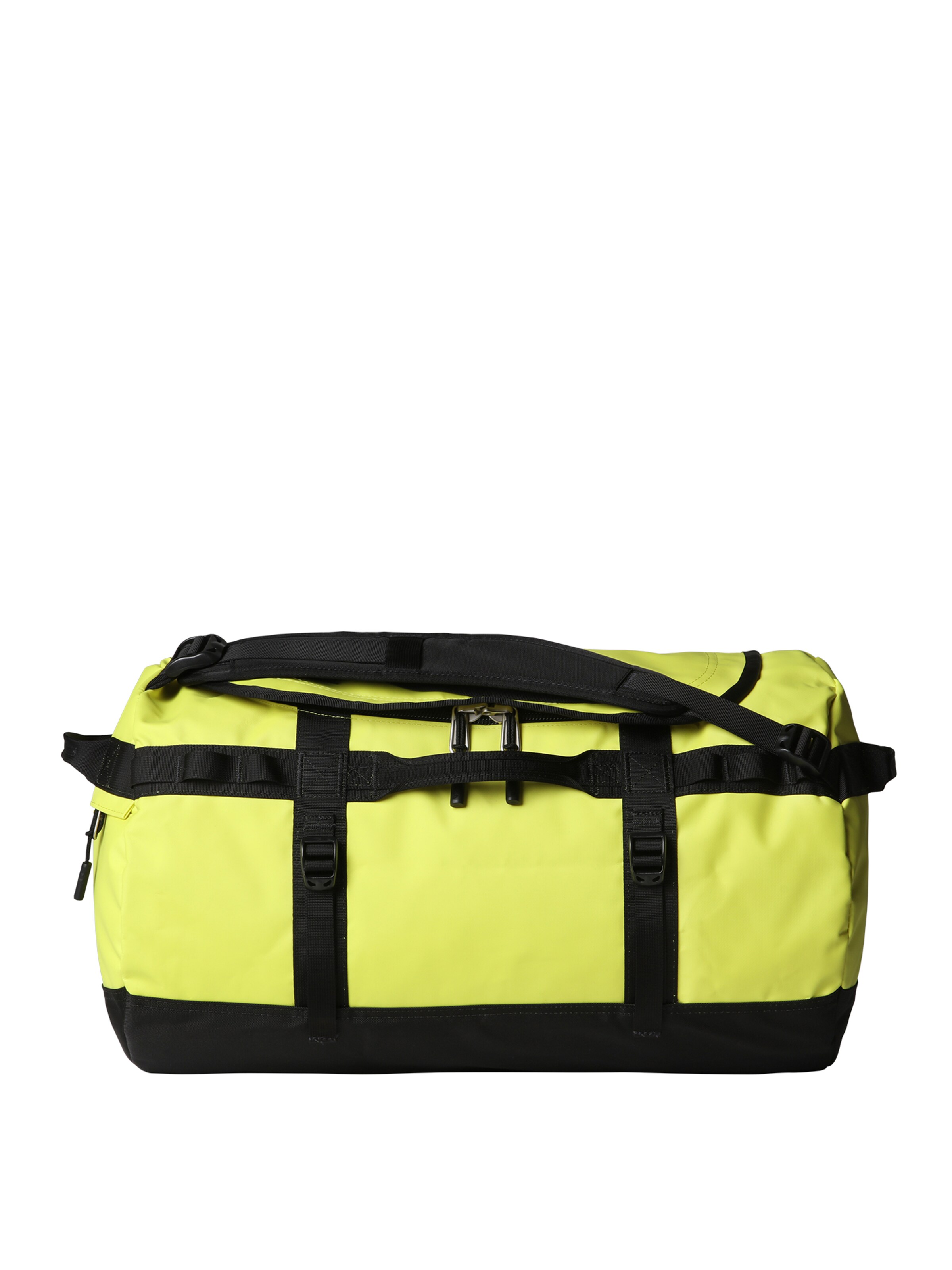 THE NORTH FACE Αθλητική τσάντα 'BASE CAMP DUFFEL' σε κίτρινο: μπροστά