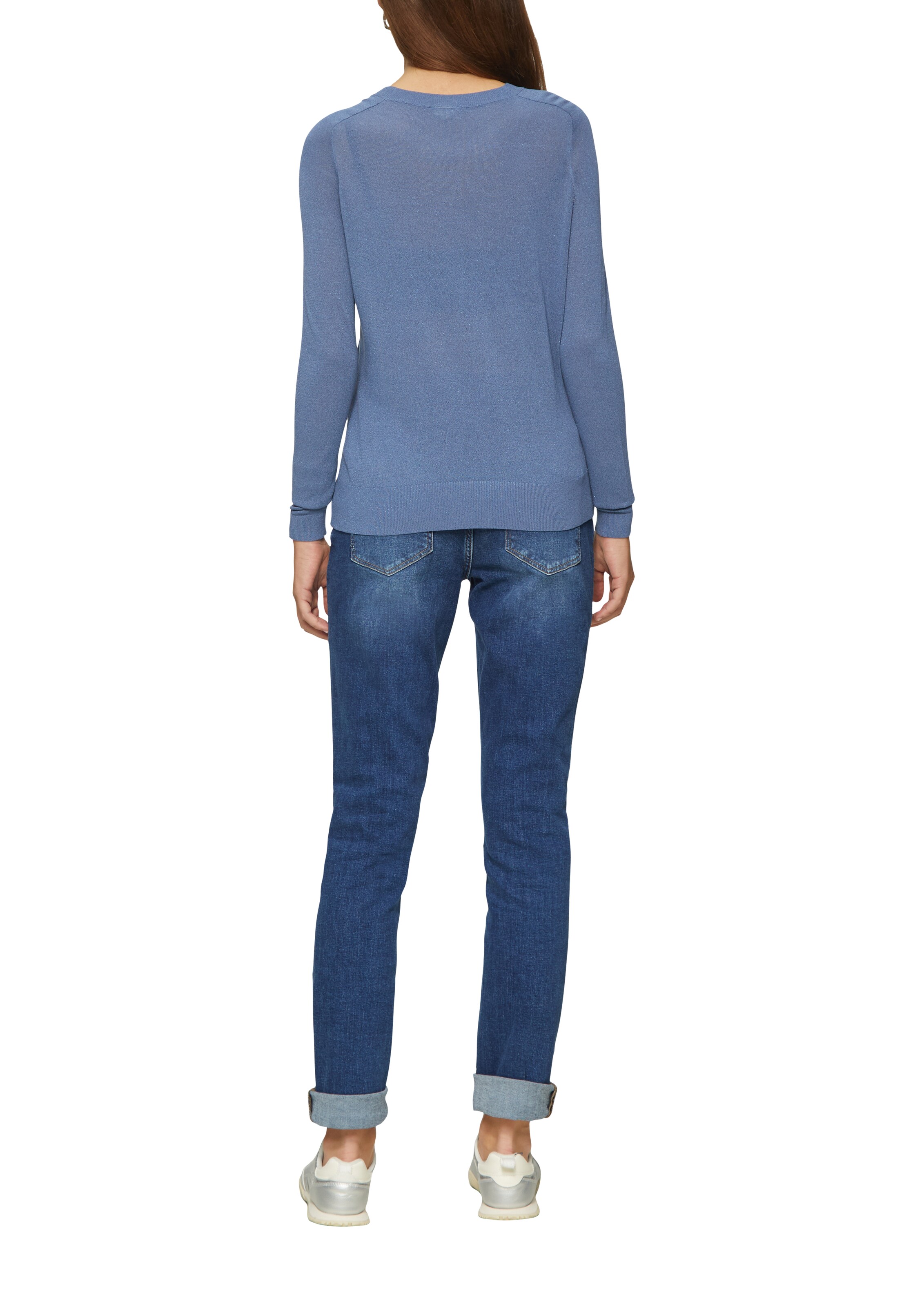 QS Pullover in Blau