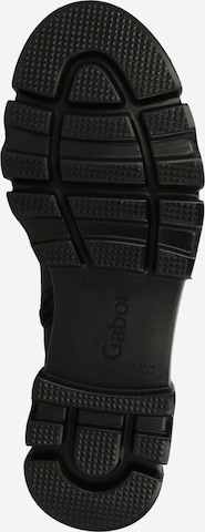 GABOR Chelsea škornji | črna barva