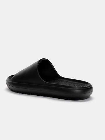 Pull&Bear Pantolette in Schwarz