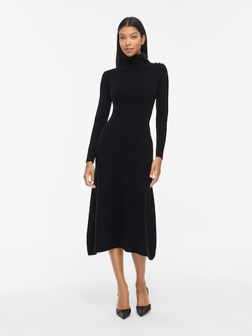VILA - Vestido de punto 'VIAMARIA' en negro: frente