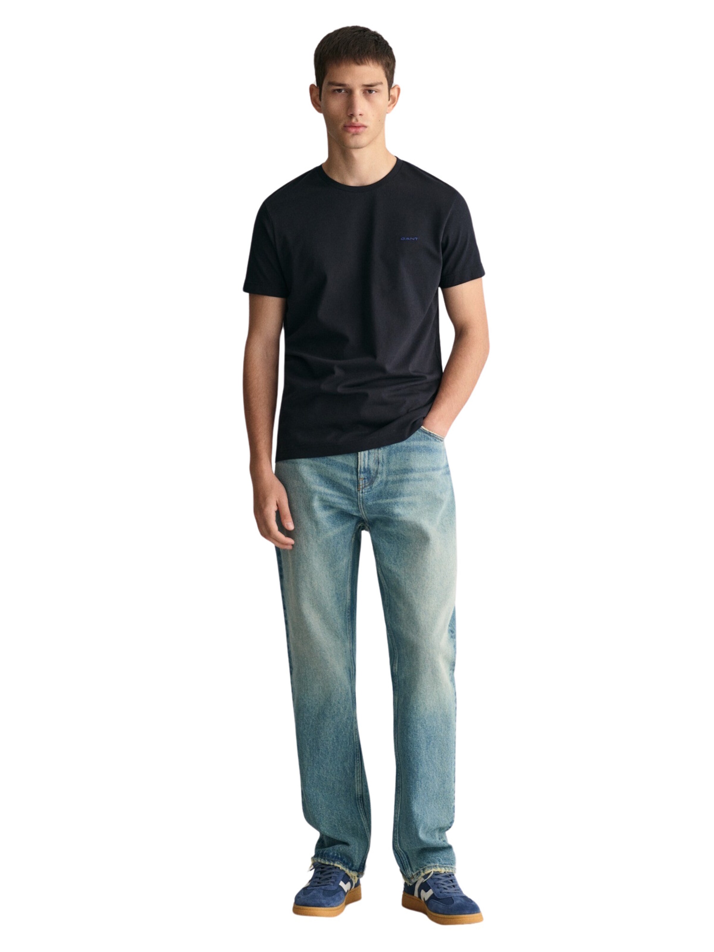 GANT Koszulka w kolorze czarny