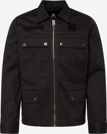 G-Star RAW Prehodna jakna | črna barva: sprednja stran