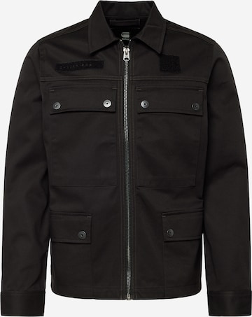 G-Star RAW - Chaqueta de entretiempo en negro: frente